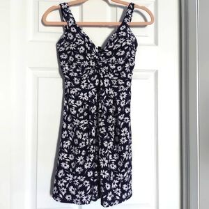 Derek Heart black floral dress